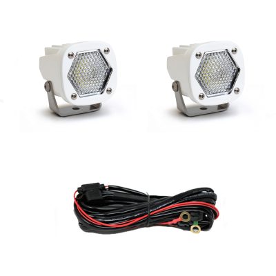LED Light Pods S1 White Pair