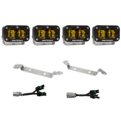 S2 SAE OEM Fog Light Replacement Kit 2024-On Toyota Tacoma TRD Pro/Trailhunter