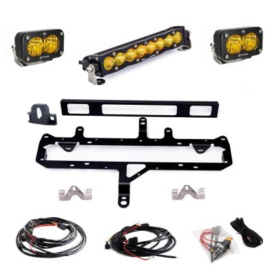 Toyota S8 10 inch Light Bar S2 Pro Grille Conversion Light Kit 2024-On Toyota Tacoma Clear
