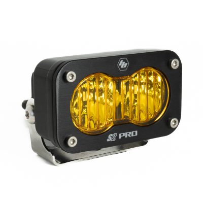 LED Light Wide Cornering Pattern Baja Amber S2 Pro