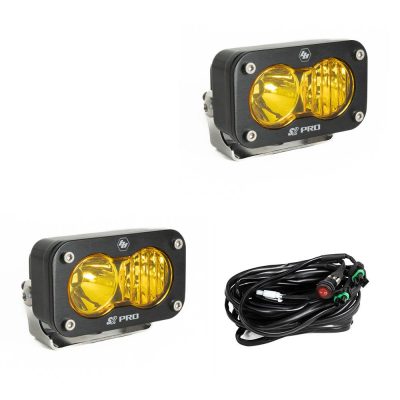S2 Pro Pair Driving/Combo LED Baja Amber