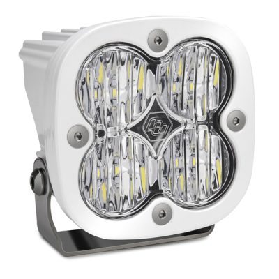 LED Light Pod White Clear Lens Squadron Pro