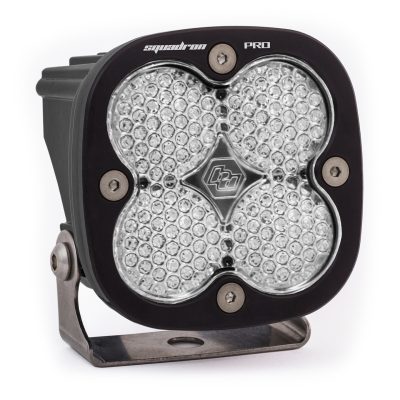 LED Light Pod Black Clear Lens Squadron Pro