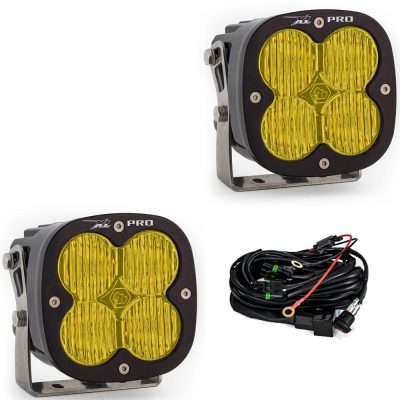 LED Light Pods Amber Lens Pair XL Pro Series