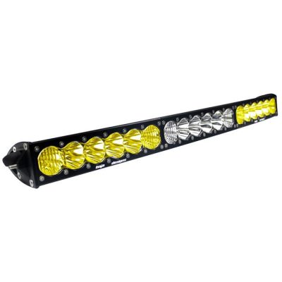 30 Inch LED Light Bar Baja Amber/WhiteDual Control Pattern OnX6 Arc Series