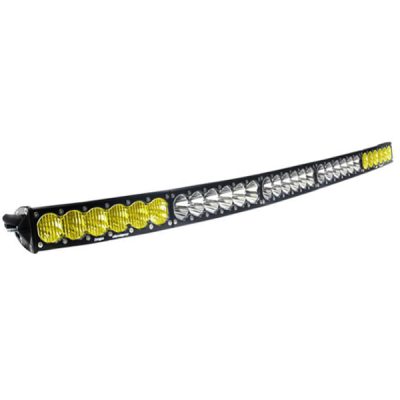 50 Inch LED Light Bar Baja Amber/White Dual Control Pattern OnX6 Arc Series