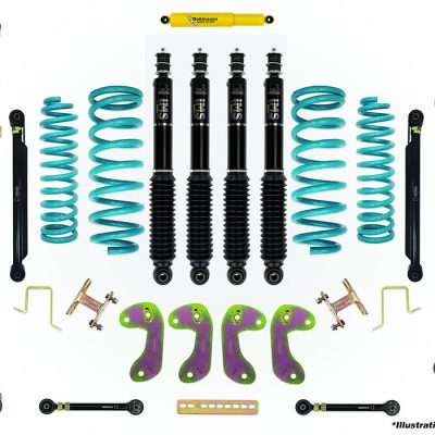 Dobinsons 2.5-3.5 inch VT-Series IMS Long Travel Lift Kit (1990-1997 Toyota Land Cruiser 80 Series)