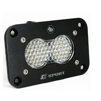 LED Work Light Clear Lens Flush Mount Each S2 Sport