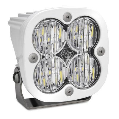 LED Light Pod Wide Cornering Pattern Clear Squadron Sport