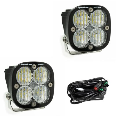 LED Light Pods Clear Lens Pair Squadron Sport