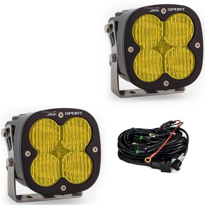 LED Light Pods Amber Lens Pair XL Sport Series