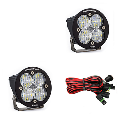 LED Light Pods Clear Lens Pair Squadron R Pro