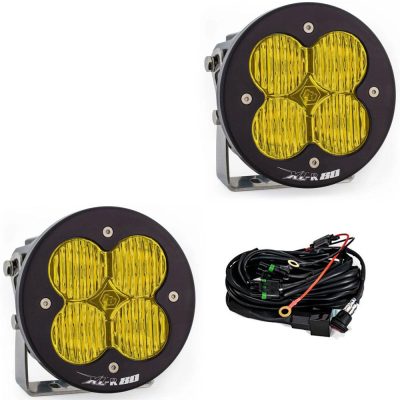 LED Light Pods Amber Lens Pair XL R 80 Series