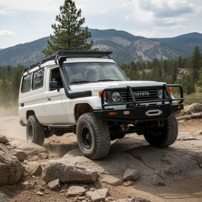Toyota Land Cruiser 75 Series, Early Cab/Chassis (1985-1991) - 40 Gallon Auxiliary Fuel Tank
